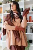 Beyond Terry Oversized Cowl Knit Tuscan Marl